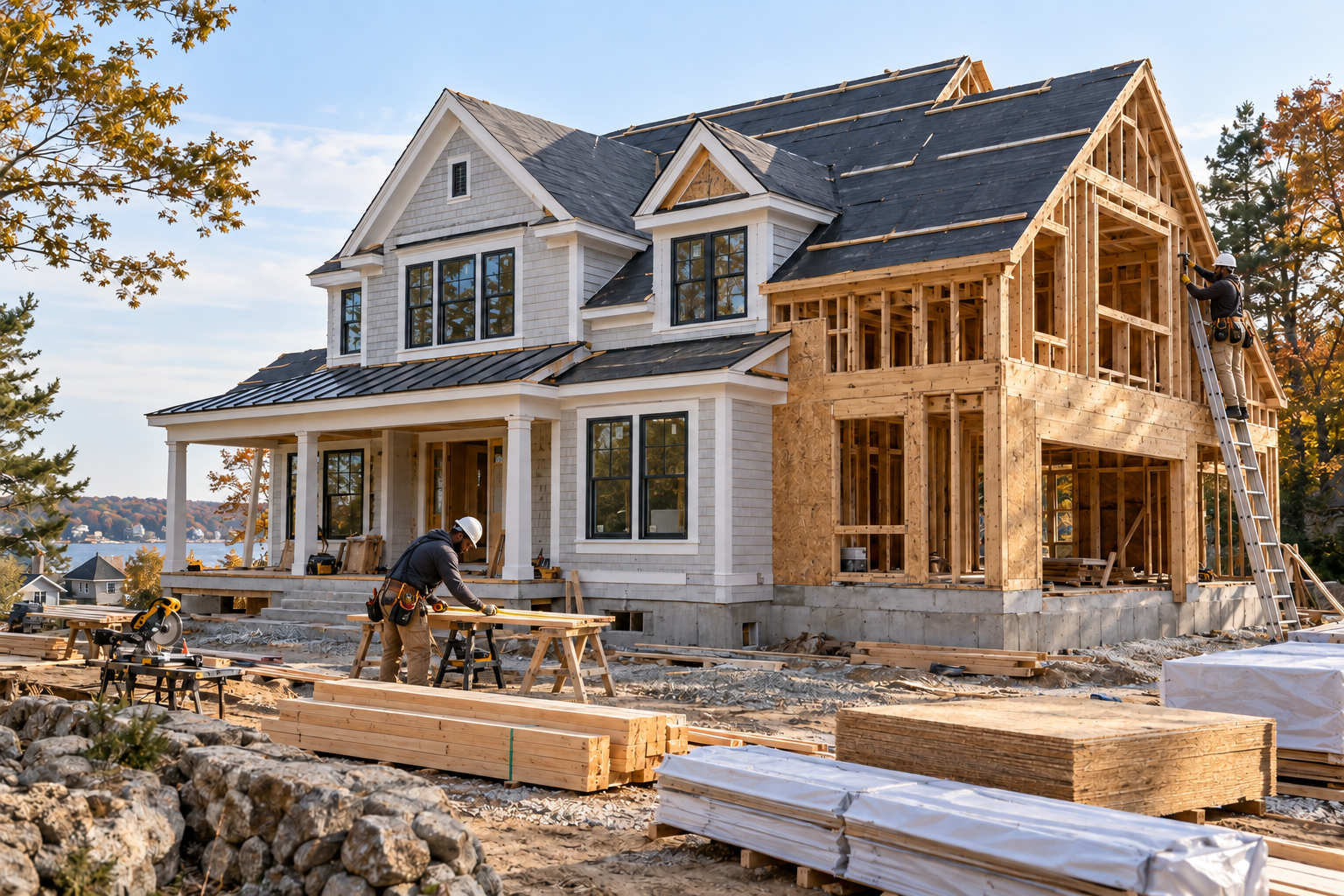 Residential construction example